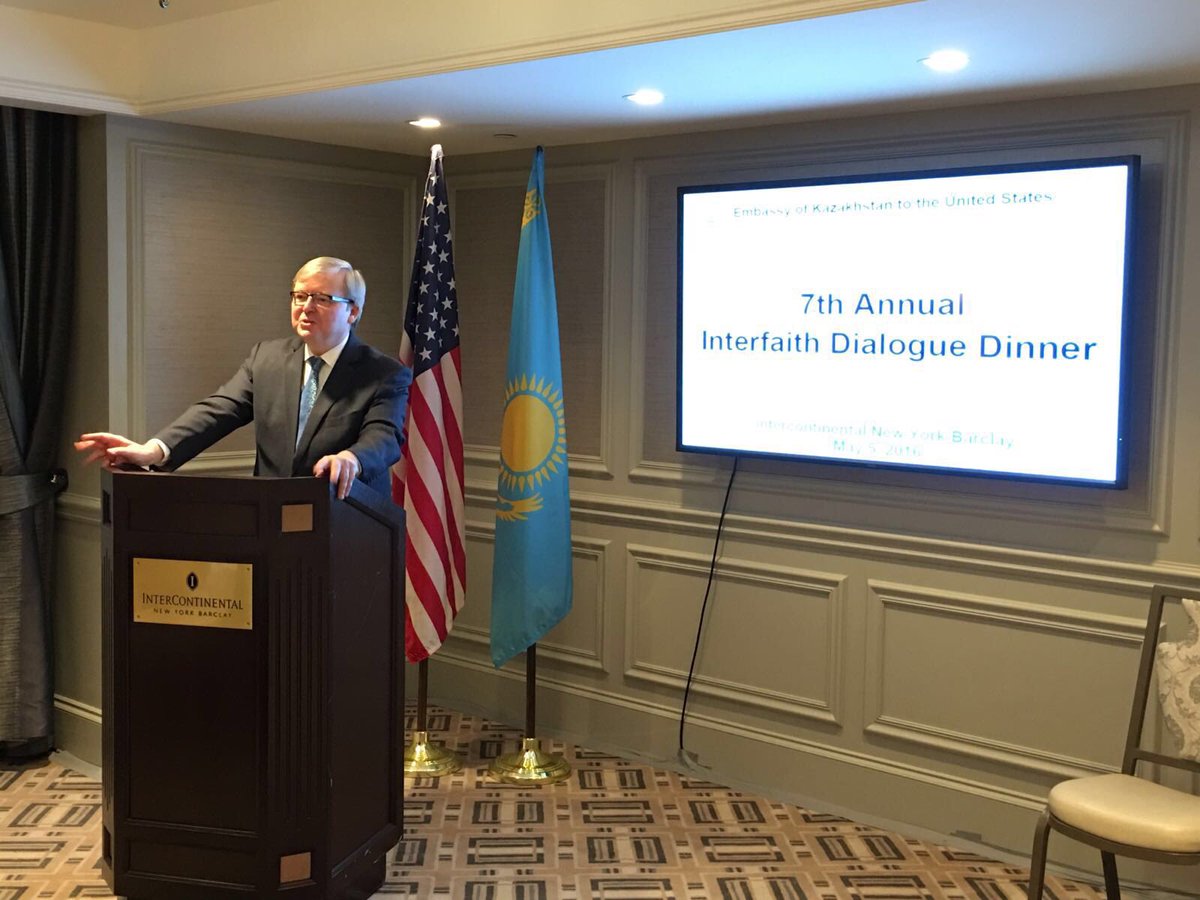 .<a href="/MrKRudd/">Kevin Rudd</a> commends #Kazakhstan for bringing religious leaders and  efforts to promote #mutualrespect. <a href="/AsiaPolicy/">Asia Society Policy Institute (ASPI)</a>
