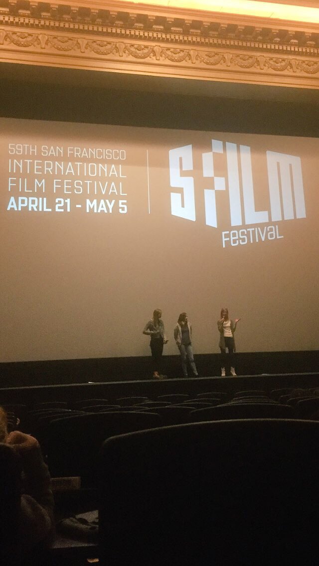 Saw the critically acclaimed @CODEfilm documentary with the 6th graders from #lawtonk8 @SF_FilmSociety. #SFUSD