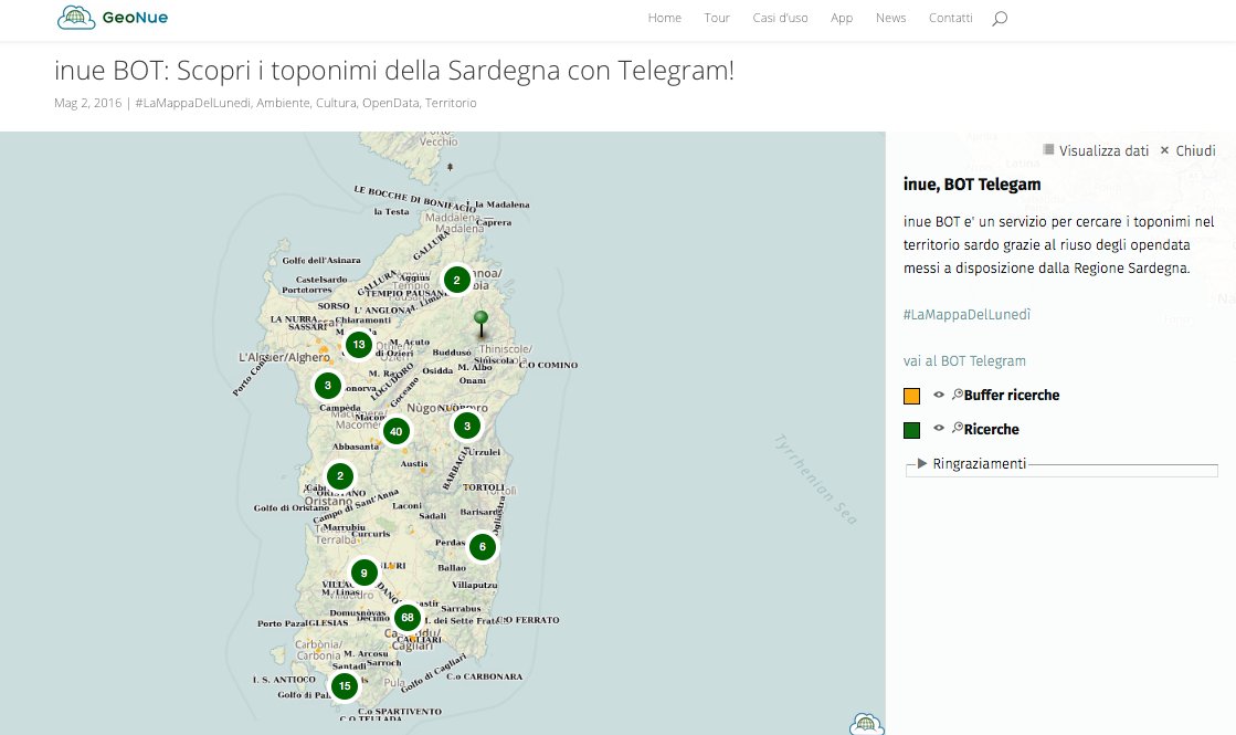 SardiniaValley's tweet photo. #inueBOT: strumento gratuito per accedere ai toponimi Sardi da #Telegram. #OpenData #Nordai #Nuragicinnovation https://t.co/2o9XdoYPPz
