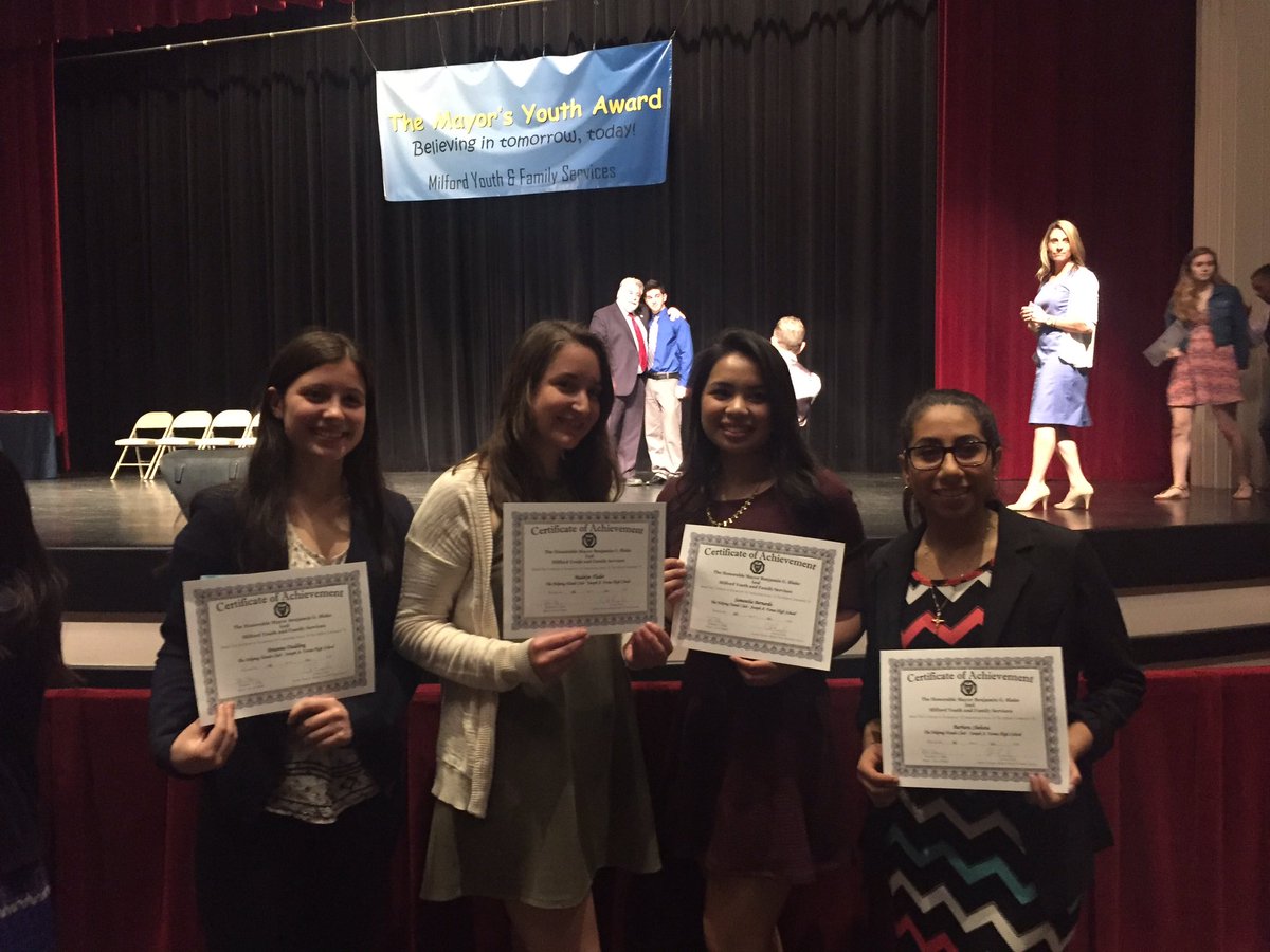 Cngrts. to Helping Hands club members led by Mrs. Shepard for being finalists 4 Mayor's Youth Awards  #lionpride