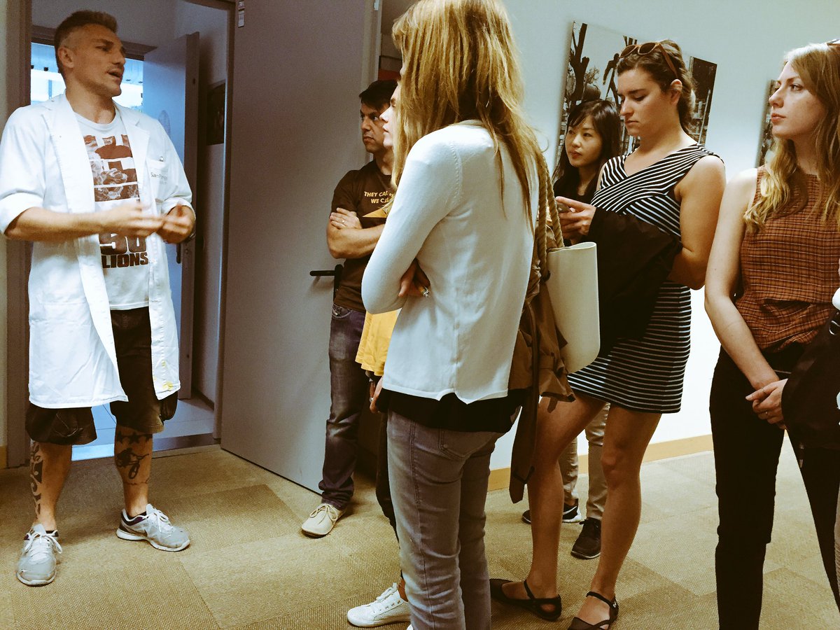 ClaireCecchini's tweet photo. @Ffoodinstitute with our friends of #sanpatrignano - always inspiring 😊 
@saroversi @ntotao @monkeyApes https://t.co/OVvFWYgnZz