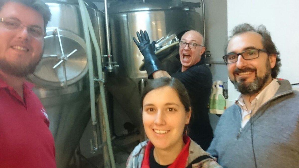 Visita chula dels <a href="/CervesesPopaire/">Kristian Meyenburg</a> 
Un plaer