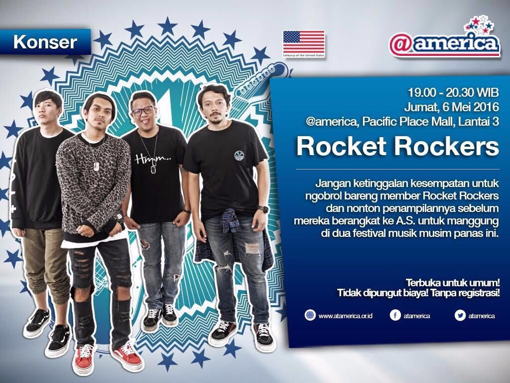 soundcheck <a href="/atamerica/">@america</a> , merapat jam 7 mlm ini FRIENDS! gratis! Pacific Place lt 3 SCBD Jakarta