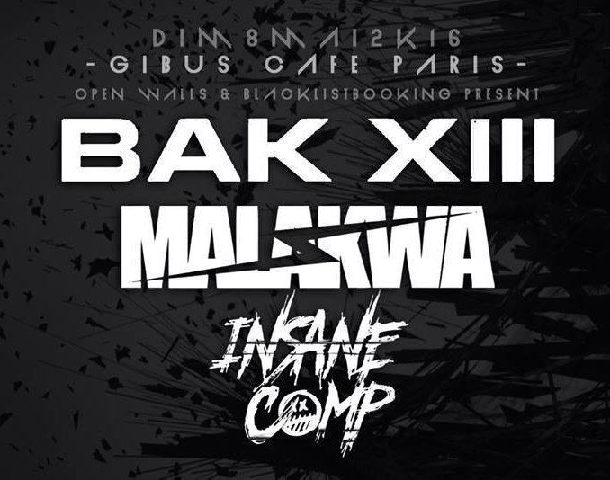 MALAKWA's tweet photo. Dimanche 8 mai @MALAKWA live show at @GibusCafe ⚡️ #malakwa #electro #punk #digitalhardcore #concert #paris #mlkcrew https://t.co/AzhYkVuEQo