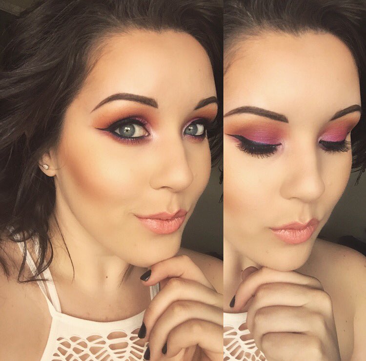 kayclips's tweet photo. Today's creation... Nice and subtle 🦄  #MOTD #mua #UrbanDecay #morphebrushes https://t.co/wQNrFwkMBl