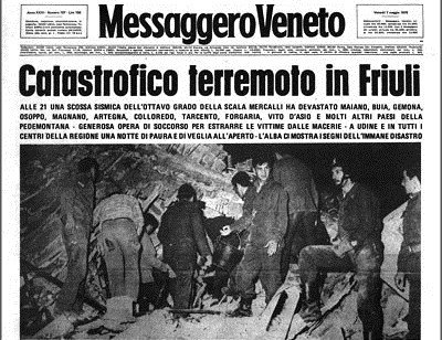 #6maggio1976 - 6 maggio 2016 #terremotoFriuli