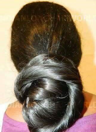 Hairshowindia On Twitter Longhair Hair Big Bun Play Https T Co