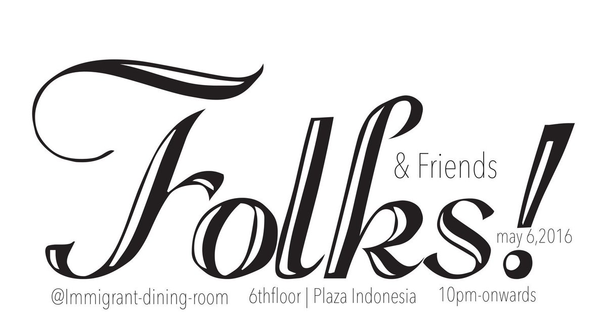 Tonight <a href="/IMMIGRANT_jkt/">IMMIGRANT JAKARTA</a> Dining Room Plaza Indonesia 6fl...sampe ketemu nanti malam folks