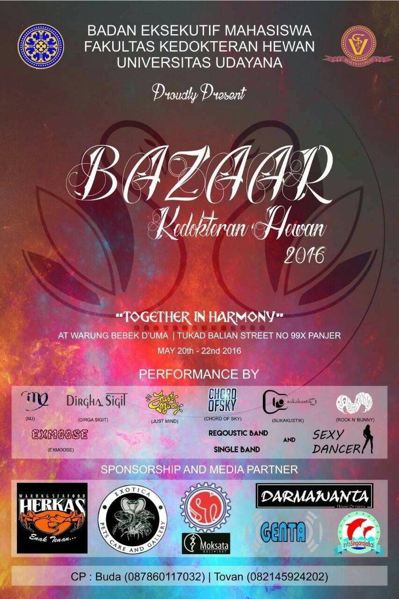 Justmind27's tweet photo. Ayo guys merapat dalam acara ini 
Justmind bakal menghibur dgn spektakuler ,so , see you guys :) https://t.co/pfyW705u7j