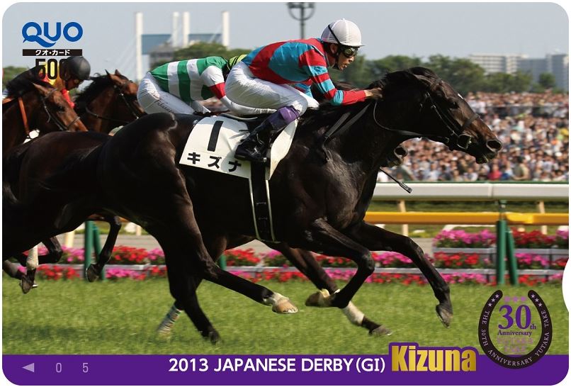 超希少 ディープインパクト×武豊騎手直筆サインカード 9シリ 超希少 武 豊