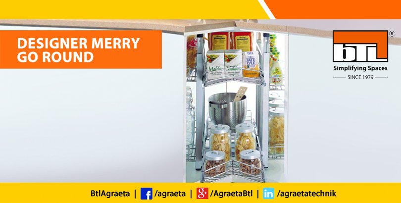 BtlAgraeta's tweet photo. Need easy access for #CornerSpace of your L Shaped #ModularKitchen? Use #BTL's #MerryGoRound. #SimplifyingSpaces https://t.co/E1xbcgAfOa