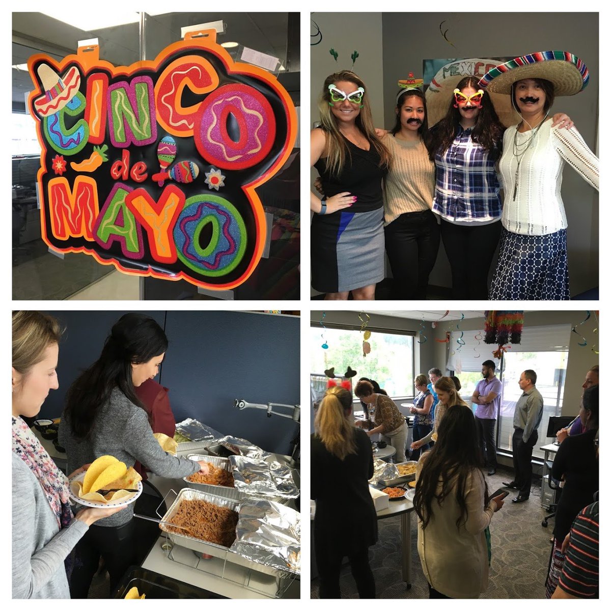 Thanks to our Surrey, B.C. IT team for hosting a delicious #CincoDeMayo lunch today!