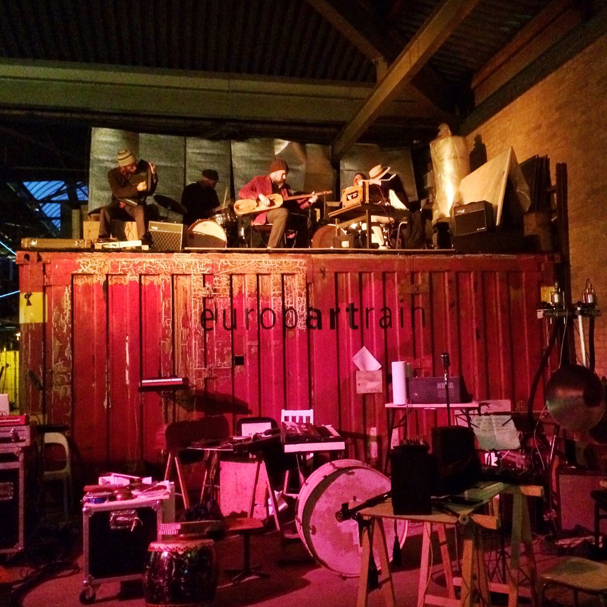 Doek festival. #improvisation is the key #LiberationDay #holland #music #impro