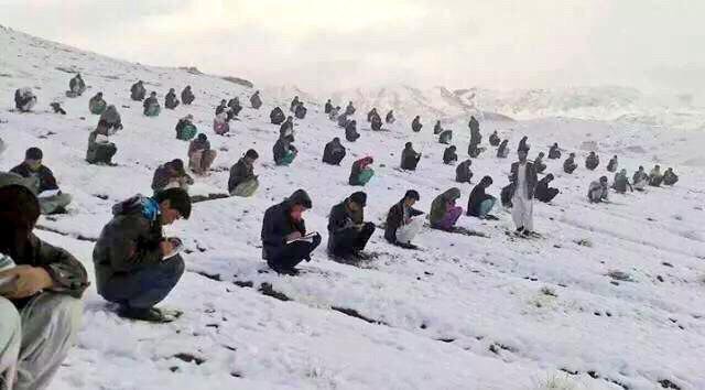 RezaySayed's tweet photo. Study in Afghanistan and its reality exam 👏 https://t.co/q5xokvKktf