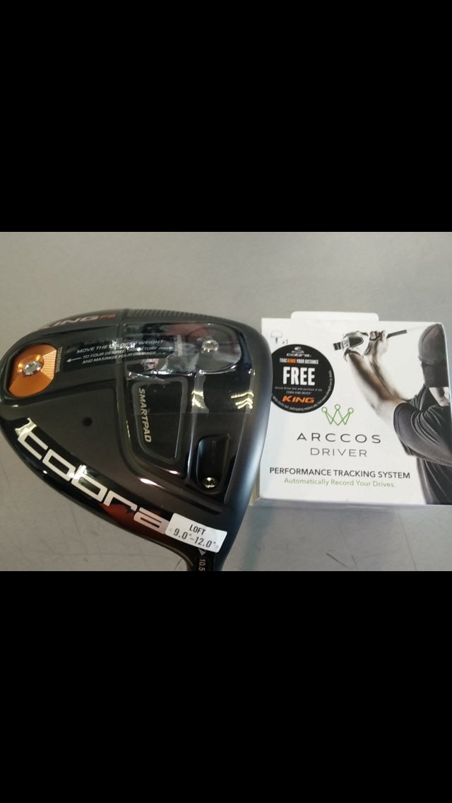 AGStockport's tweet photo. Track your performance with the @ArccosGolf tracking system, #free when you purchase a @cobragolf driver #F6King https://t.co/yk8AVtu9v8