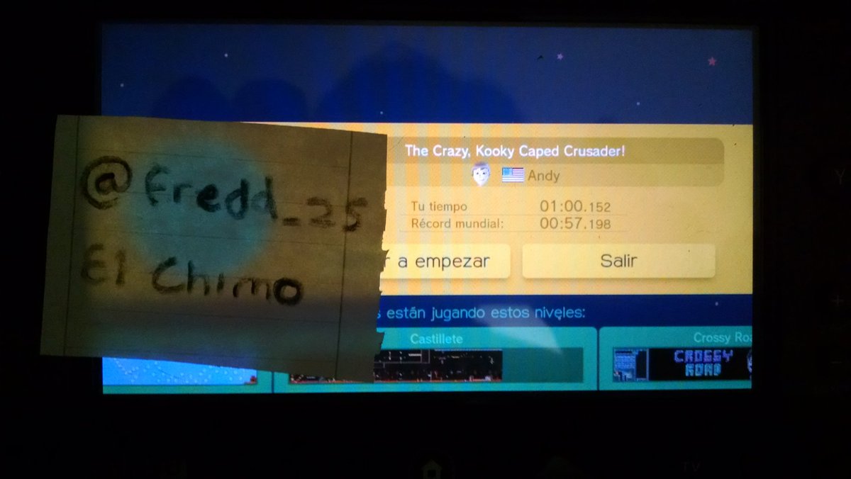 Fredd_25's tweet photo. @Deiakz lo mejor que pude hacer #SuperMarioMakerWR espero tener suerte y ganar el POKKEN TOURNAMENT https://t.co/nxW7JRAveF