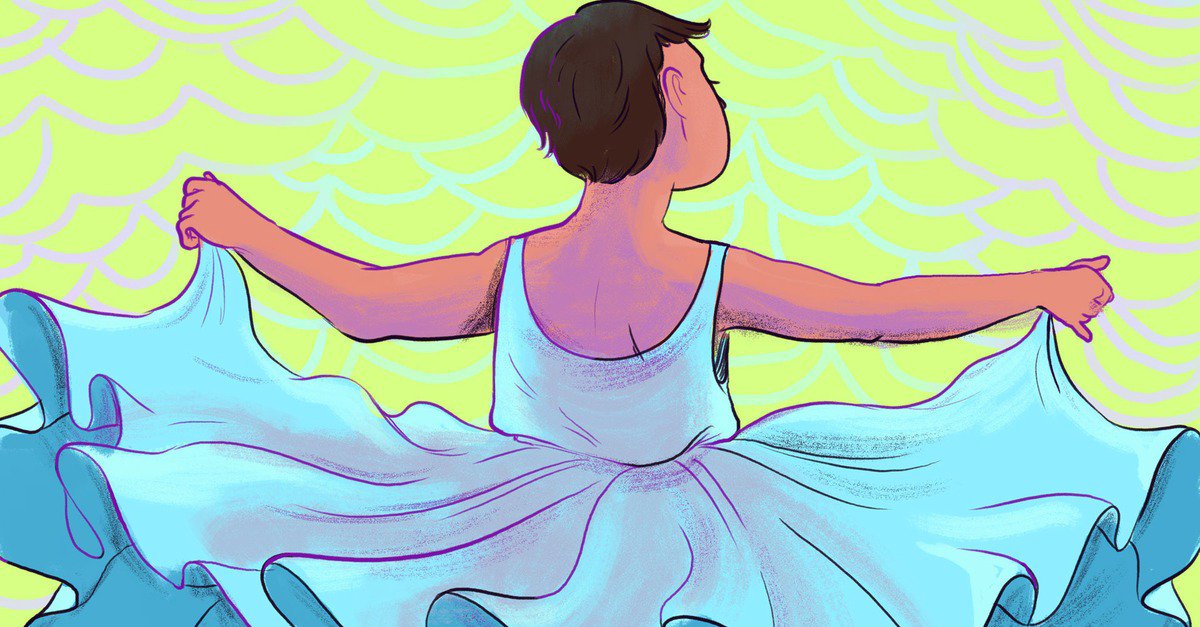 AdBlock4Good's tweet photo. My son wears a dress — so what? https://t.co/ItAslL68S6 #community https://t.co/Wo8HkxCoLa