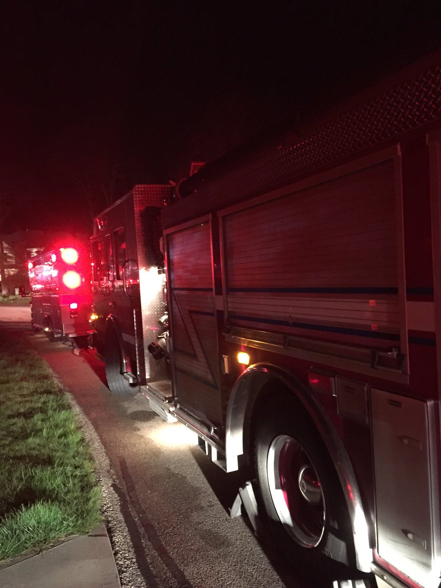 UFDRI's tweet photo. Engines 10, 14, ladder 1, DC 5 &amp; 6 working mutual aid structure fire in Narragansett. https://t.co/t5o4a7KJ85