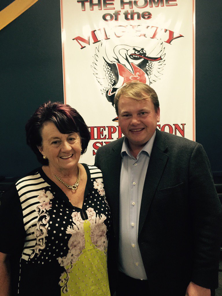 DuncMcGauchie's tweet photo. Thanks Cheryl Hunter for organising a great event for Shepp Swans FC! Pity about Bomber... Happy to help out. https://t.co/lIPsbKPZF4