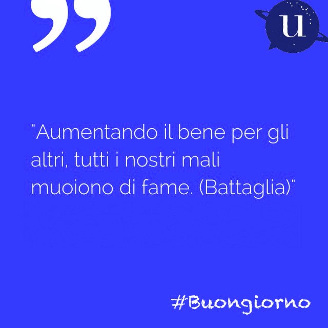universimi's tweet photo. Presto, aumentiamo il bene! #Daje #Buongiorno https://t.co/EC0i6EEOOC