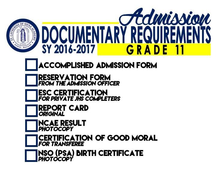 SCSA_FREEMAGE's tweet photo. ATTENTION:
SENIOR HIGH SCHOOL ENROLLMENT ! https://t.co/sngTfIV6Uj