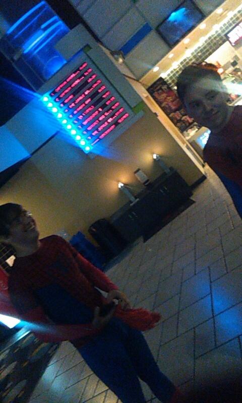 || also this hella Marvel group at the premier (including myself as the smol fem Bucky)