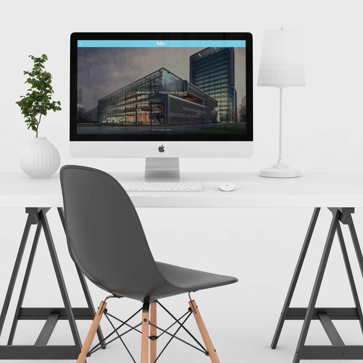 FunkeDesigns's tweet image. A Beautifully Simple Responsive Wordpress Website for the talented Billy Studio &amp;amp; Architects