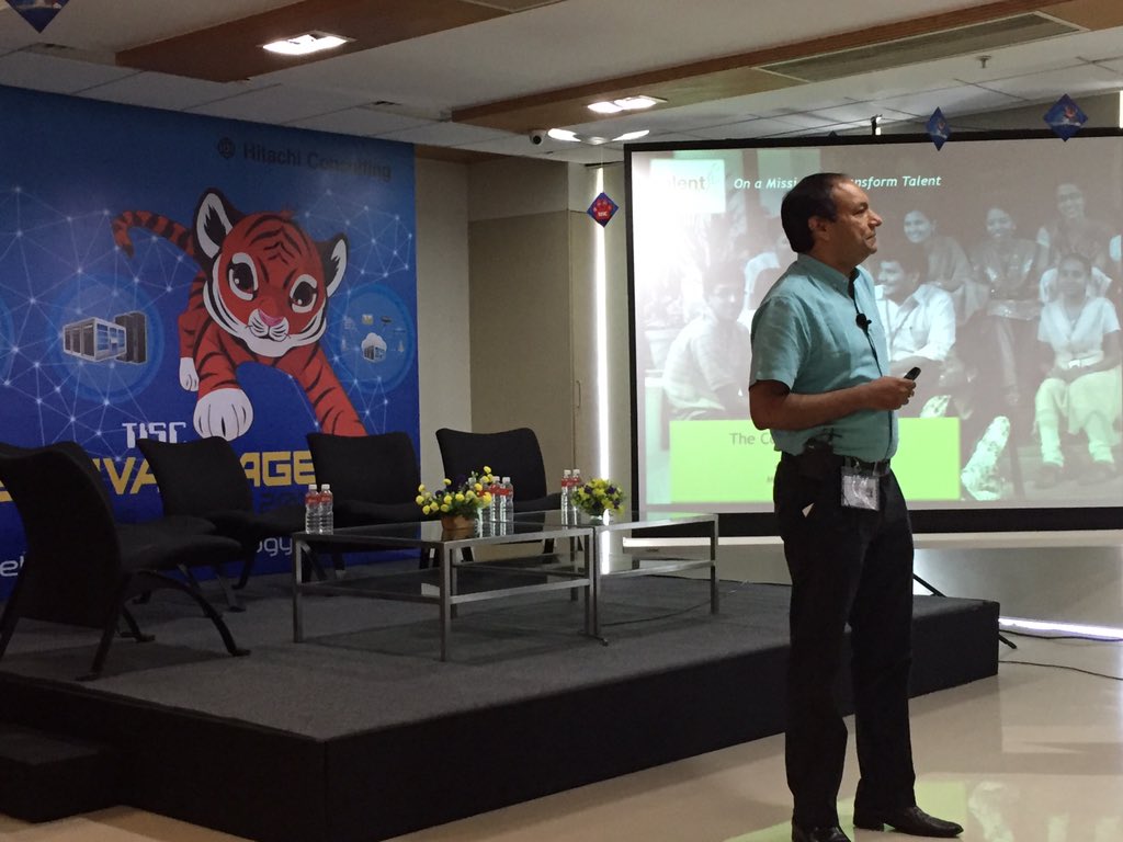 KuncheVenkat's tweet image. #techvantage2016   Dr.Santanu Paul delivering the keynote for TV2016@ Hitachi Consulting