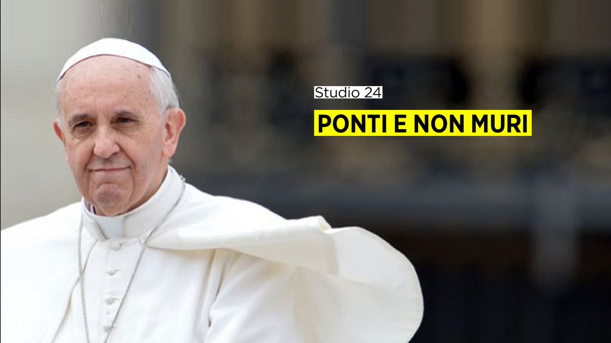 RaiStudio24's tweet photo. #ManoTesa #PontiNoMuri alle 10.15 @RaiNews @RobVicaretti @Fontana3Lorenzo @FMCastaldo @mastrobradipo @angelamauro4 https://t.co/wS1w7Z1Y2f