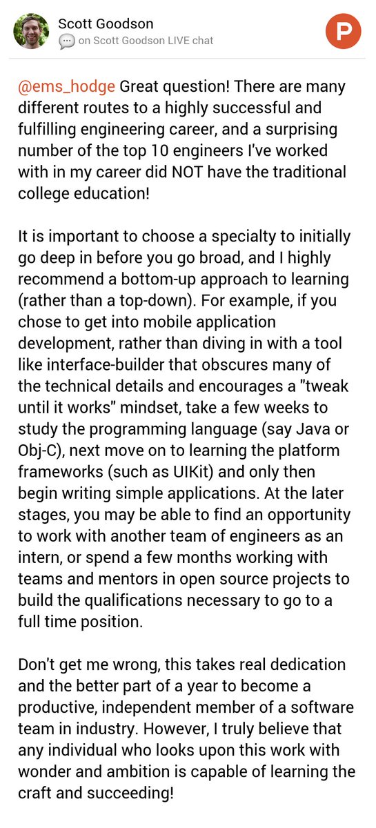 Check out my comment on <a href="/ProductHuntLIVE/">Product Hunt LIVE</a> producthunt.com/live/scott-goo…