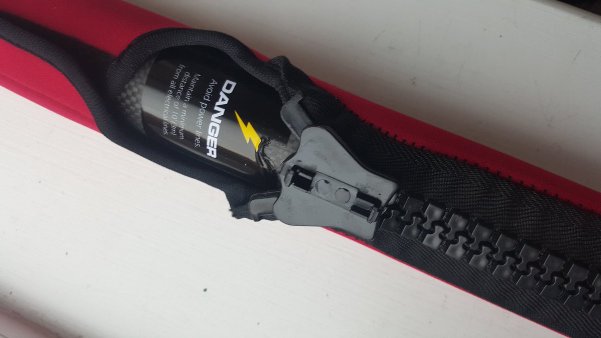 Register_AWC's tweet photo. Reach  It Poles come with an insulated sleeve and a sticker warning of the danger from over head electricity.  A1 https://t.co/FbwBmxyk7o
