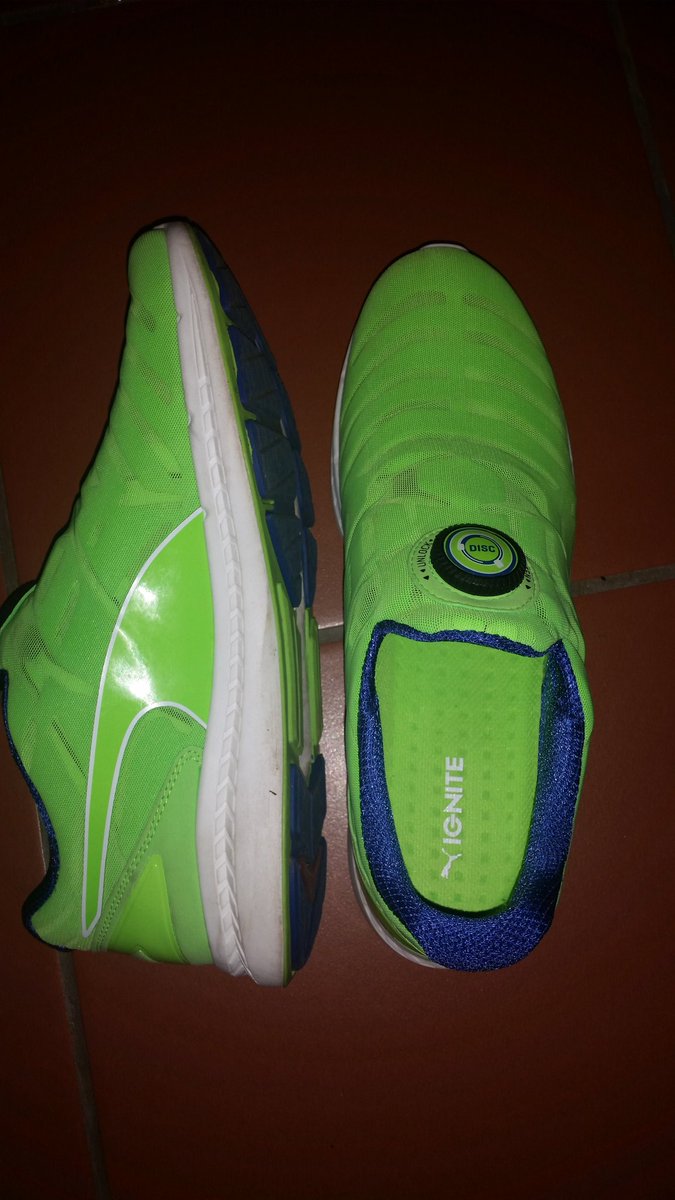 Rudolf_Naude's tweet photo. Massive thanks to @PUMASouthAfrica and @GysssaGys for organising me some new #ignitedisc shoes. #Foreverfaster https://t.co/L1P08UbiIZ