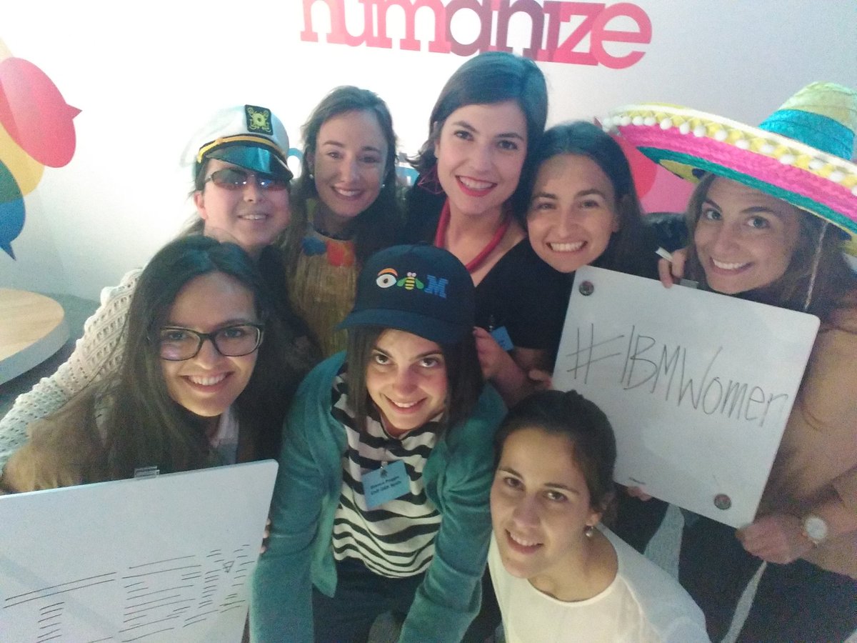 garbizuainhoa's tweet photo. IBM women team #IBM_SPG_GradsDay16 #womenatIBM @almuglezg @calonso_dev  @mcrodoba @bpoggiop @MartaAdh @garbizuainhoa https://t.co/PBUPVKLo9J