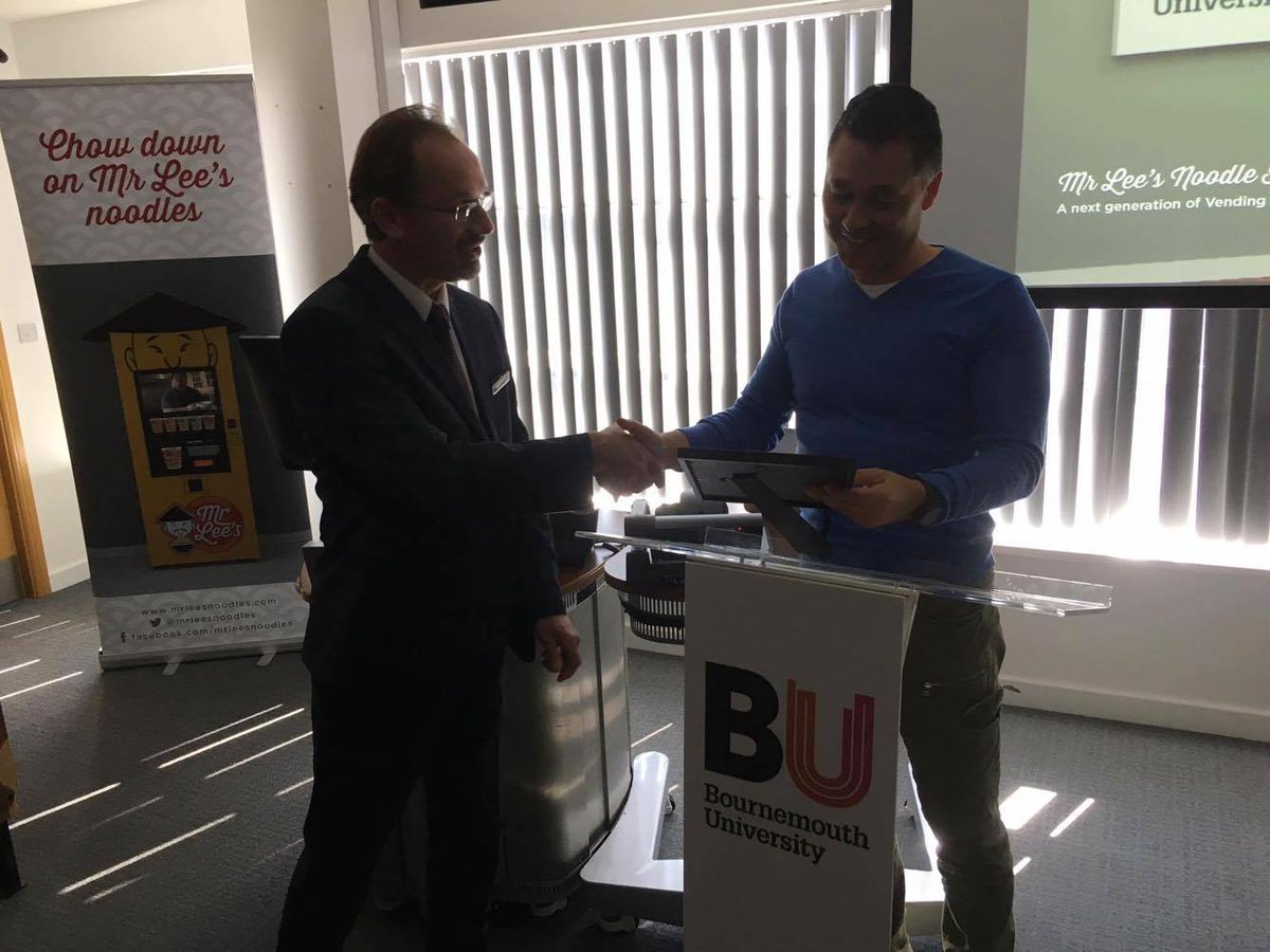 MrLeesPureFoods's tweet photo. It is such a pleasure to be a part of Entrepreneur in Residence @bournemouthuni #buproud #belongatbu #entrepreneur https://t.co/WShNTz8Ylf