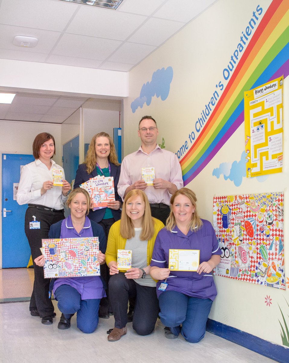 #Leeds Children's Hospital launches great new children's allergy passport <a href="/OurAAdventures/">Allergy Adventures</a> tinyurl.com/jdfvy77