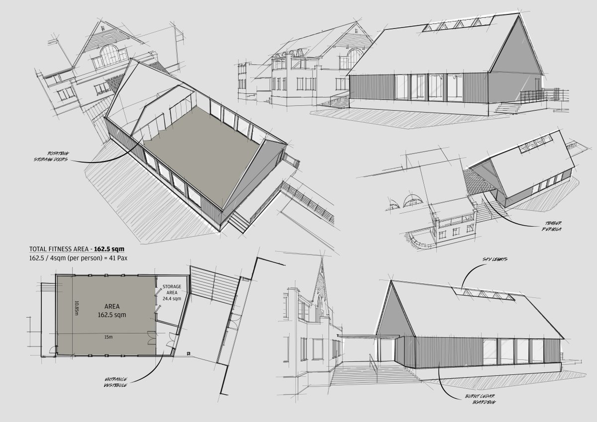 Forecast_Studio's tweet photo. Some initial sketches from our St George’s Hill Lawn Tennis Club redesign #designdevelopment #initialstages https://t.co/SlQe8VWHXa