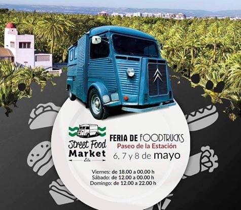 CarlosGlez2021's tweet photo. El Paseo de la Estación  acoge los días 6, 7 y 8 de mayo el El Street Ford Market @ajuntamentelx https://t.co/HdYX0HSm8M