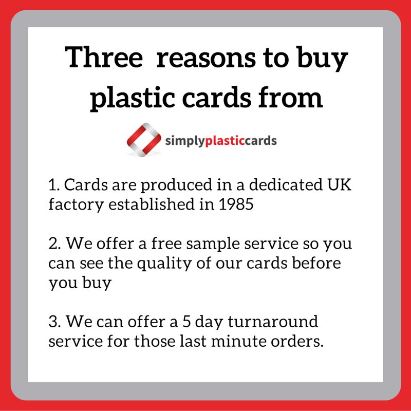 CardsSimply's tweet image. We can think of plenty more, but here are three reasons to buy from simplyplasticcards.com #BusinessCards