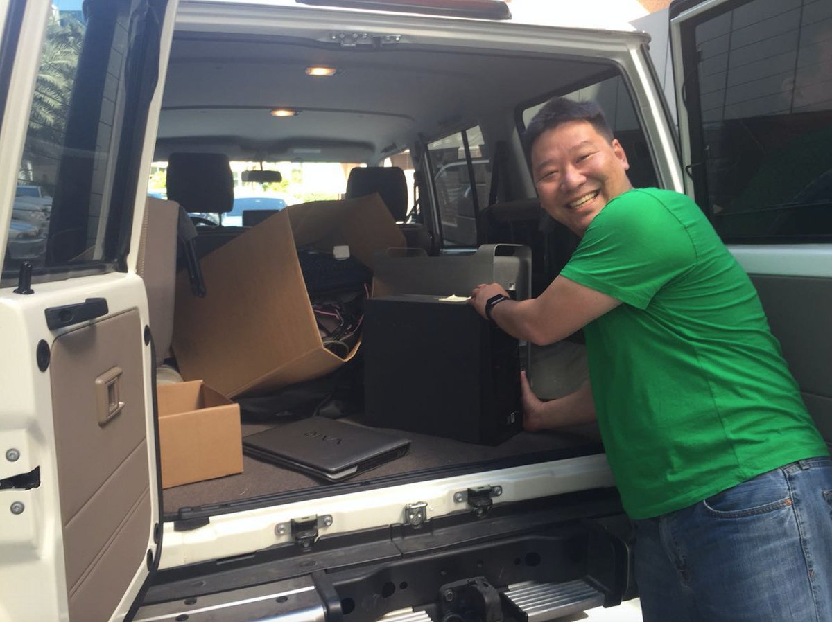 averda's tweet photo. #Averda & @Uber_UAE disposed of 64kg of e-waste during the #uberRECYCLE initiative! https://t.co/OjtPUAKhnf https://t.co/37gS5CQows