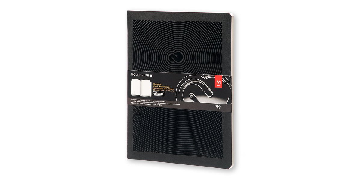 #GIVEAWAY!

RT and follow us and <a href="/Moleskine/">Moleskine</a> to #WIN a Moleskine Smart Sketch Album!