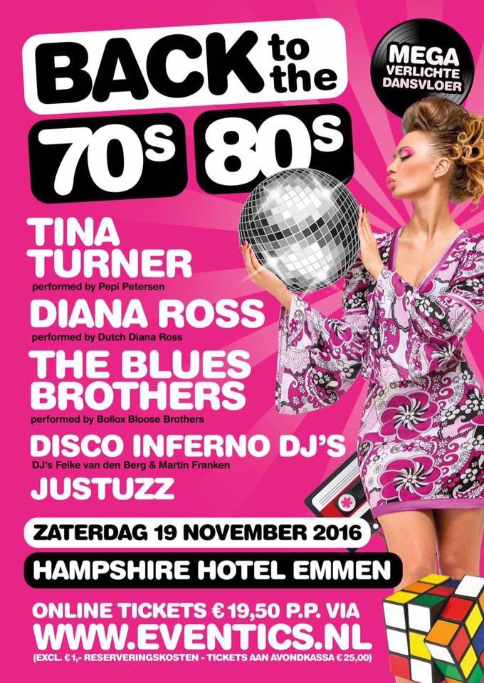 BackHomeEmmen's tweet photo. RETROPOP 2016 is bijna uitverkocht en de eerste kaarten voor BACK TO THE 70s&amp;80s op zat 19 nov zijn reeds verkocht. https://t.co/MJDEnr8Ieq