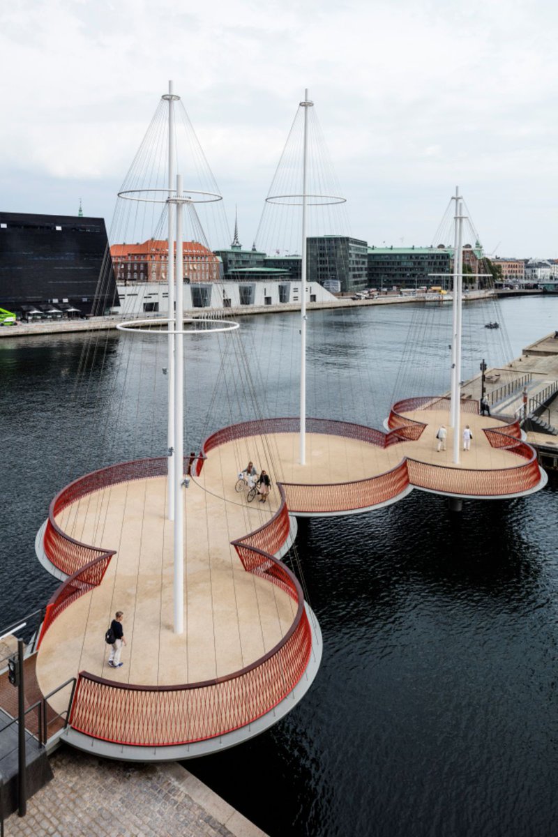 aasarchitecture's tweet photo. New bridge by Olafur Eliasson opens in Copenhagen harbour
https://t.co/nDev4uXZYX https://t.co/G3Woq8I6I9
