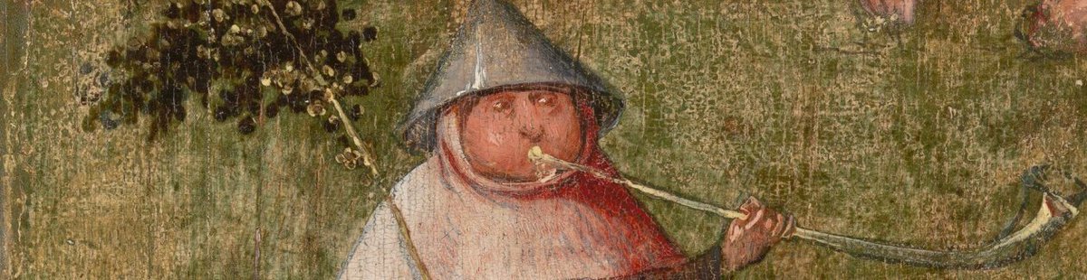 Zo 22 mei: Duivelse doedelzakken en hemelse harpen ow.ly/4nu0nj Lezing muziekinstrumenten #JeroenBosch