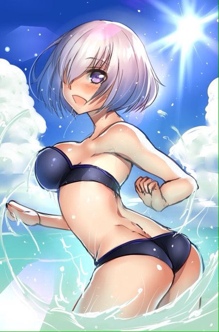 「センパイ海ですよ!」+10分です#女性キャラ版fateワンドロ 