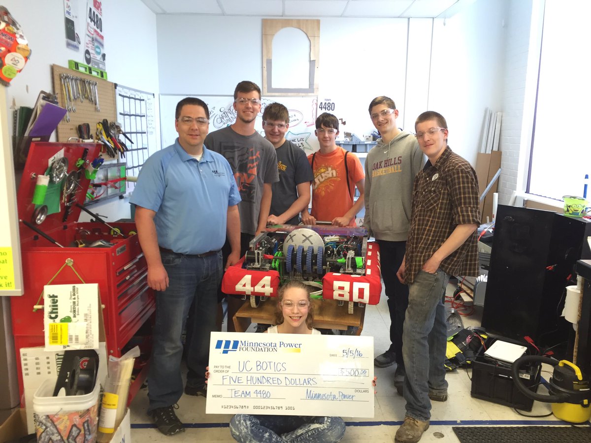 MrRobby_UAS's tweet photo. Thanks to #mnpower for the amazing support for @UCBotics #learn487 https://t.co/zTf0yMLEMq