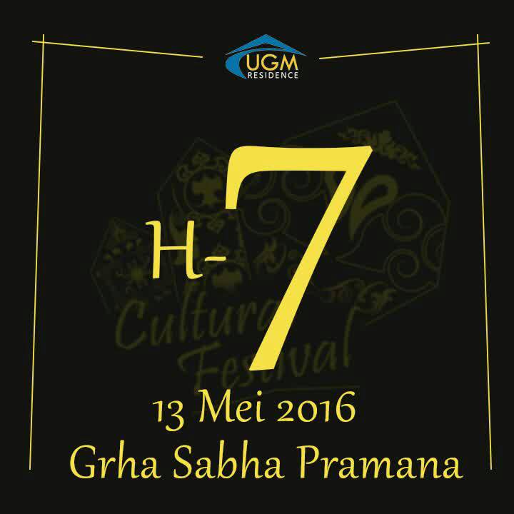 UGMRCulfest's tweet photo. H-7 lagiiii guyss... penasaran kemeriahan nya seperti apa? Langsung datang dan buktikan sendiri. @ukm_swagayugama https://t.co/p1Vh3A3sxV