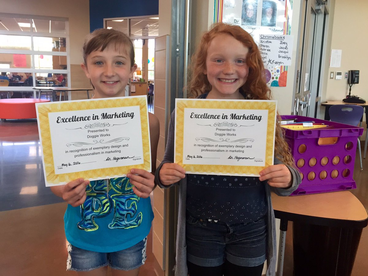 Business Excellence Awards - Excellence in Marketing - Doggie Works - CEO and VP of Marketing.