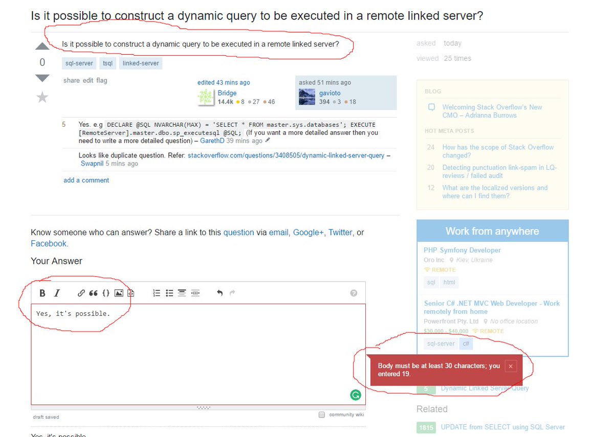 DenisReznik's tweet image. Sometimes giving an answer on StackOverflow could be hard :) #sqlfun #sqlfamily