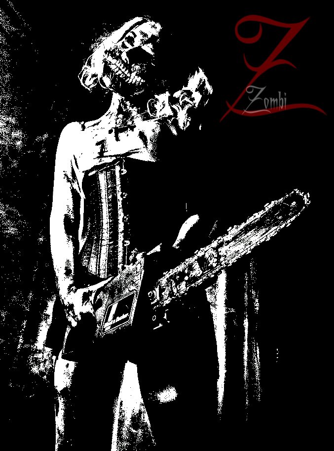 DaveDark0's tweet photo. ZOMBI #horror #edit #art https://t.co/AzZ6zKfQJ6