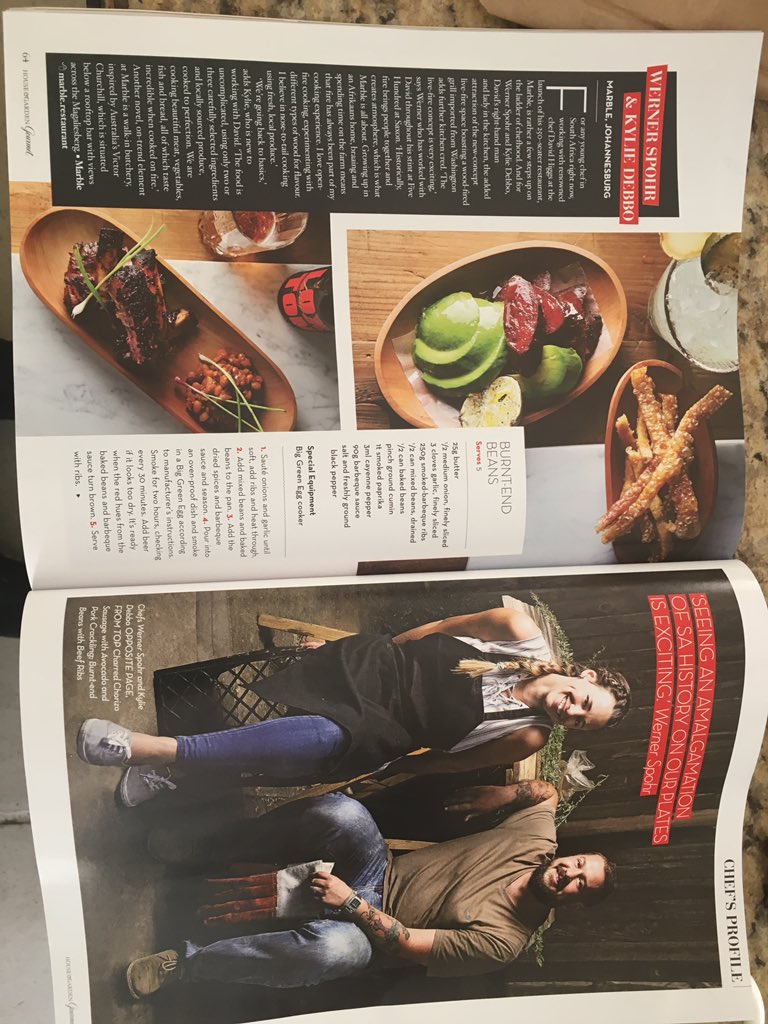 David_Higgs's tweet photo. Team in the kitchen @Marble_SA lead by these 2 champs Chef Spohr Chef Kylie @gourmetmagsa @LoxtonLager slipped in https://t.co/h8oDGryxaC